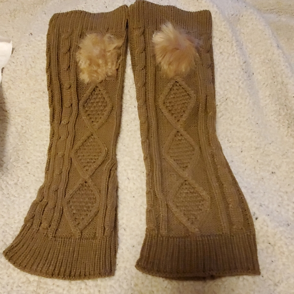 Nice earth tone leg warmers - Picture 1 of 2